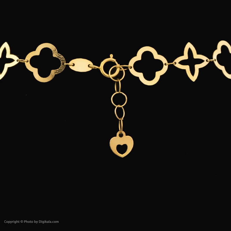 گردنبند طلا 18 عیار زنانه کانیار گالری مدل NE74